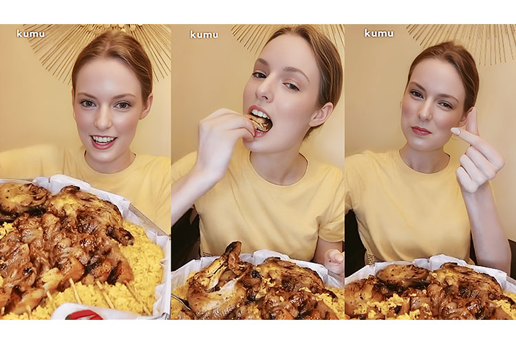 Mang Inasal wins Miss Earth Australia’s heart in her mukbang