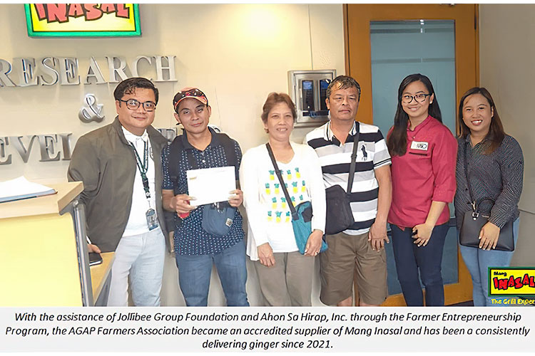 Mang Inasal Supports Farmer Livelihood Initiative