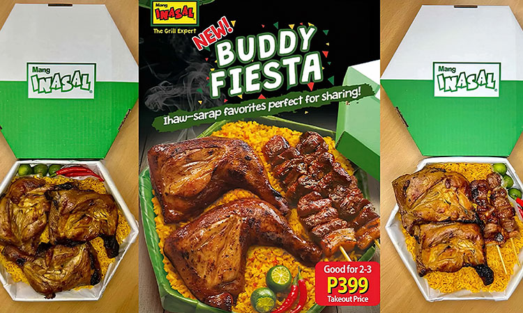 Mang Inasal’s bilao of Ihaw-Sarap favorites now in buddy size