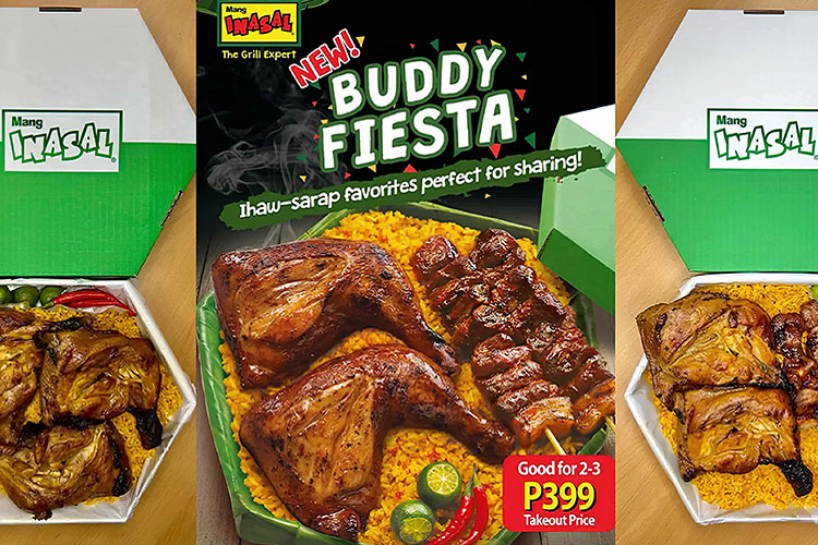 Mang Inasal’s bilao of Ihaw-Sarap favorites now in buddy size