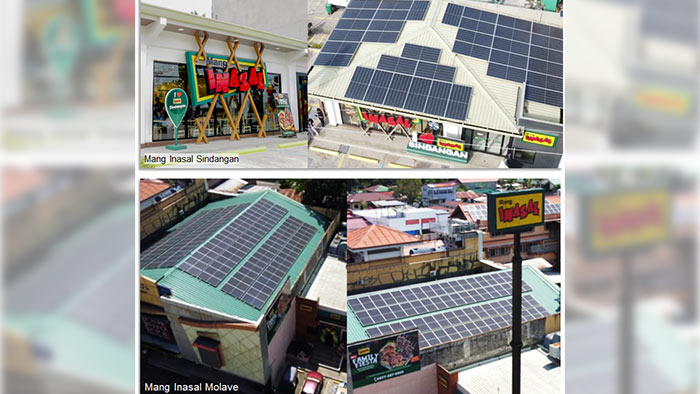 Mang Inasal stores in Zamboanga start using solar panels